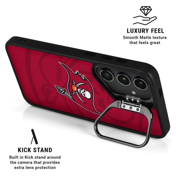 NFL Tampa Bay Buccaneers Double Vision Galaxy S26 Ultra Kickstand Case