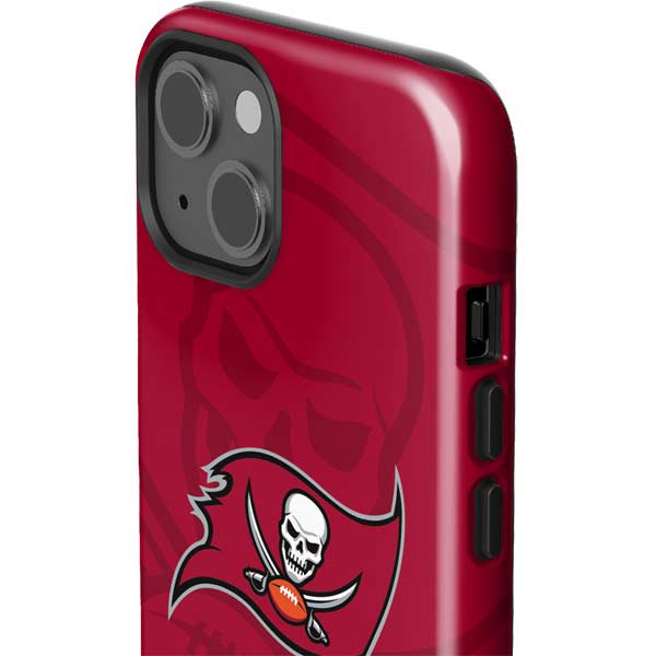 NFL Tampa Bay Buccaneers Double Vision iPhone 15 Impact Case