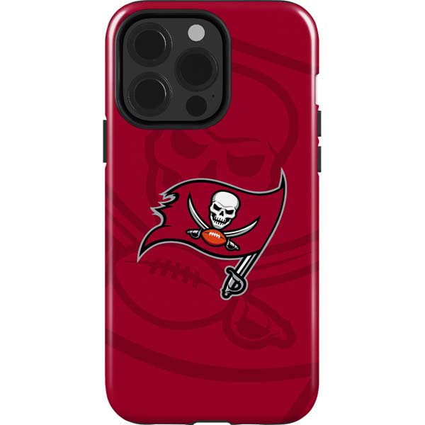 NFL Tampa Bay Buccaneers Double Vision iPhone 15 Pro Impact Case