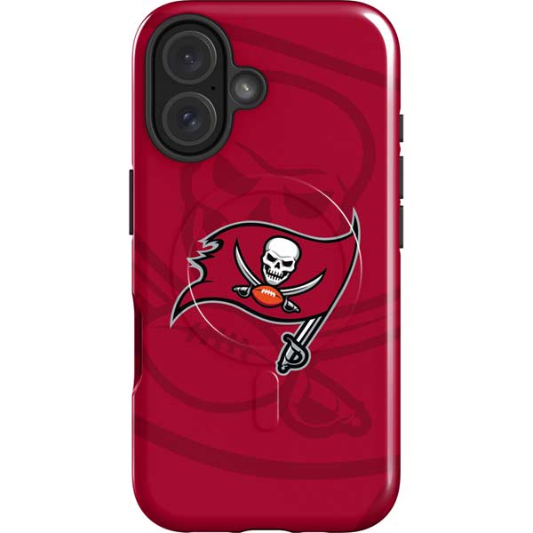 NFL Tampa Bay Buccaneers Double Vision iPhone 16 Plus Magsafe Impact Case