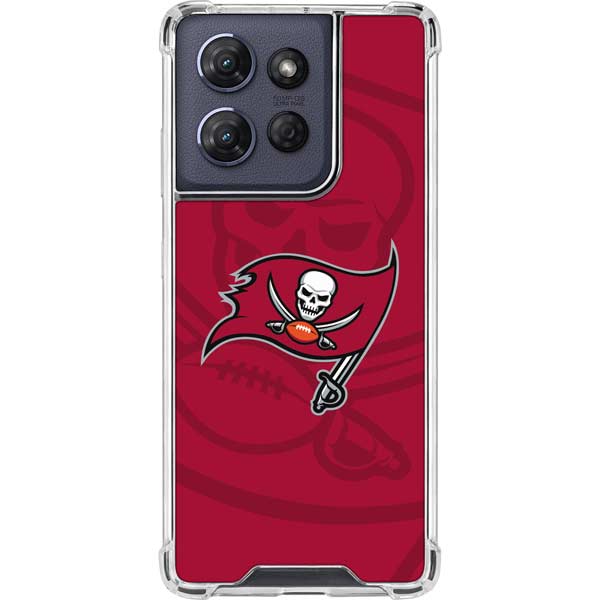 NFL Tampa Bay Buccaneers Double Vision Moto G 5G (2025) Clear Case