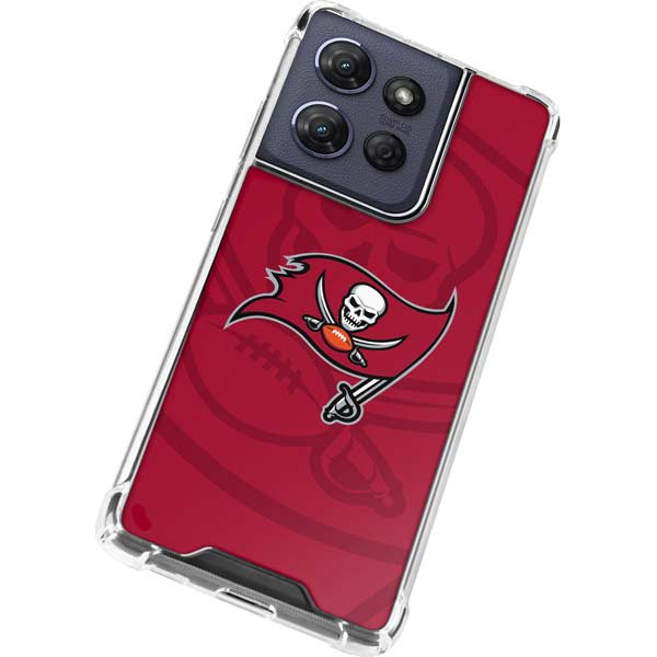 NFL Tampa Bay Buccaneers Double Vision Moto G 5G (2025) Clear Case