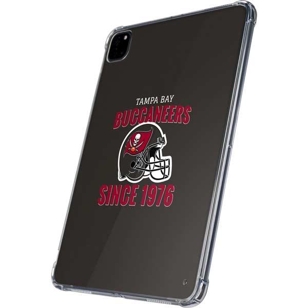 NFL Tampa Bay Buccaneers Helmet iPad Pro 11in (2024) Clear Case