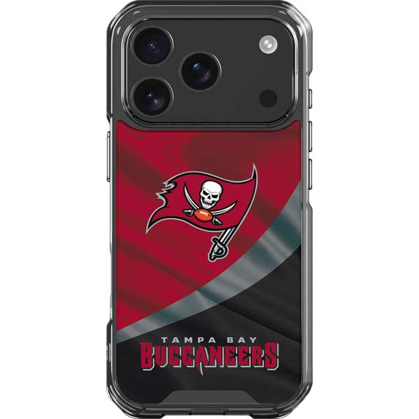 NFL Tampa Bay Buccaneers iPhone 17 Pro Clear Case