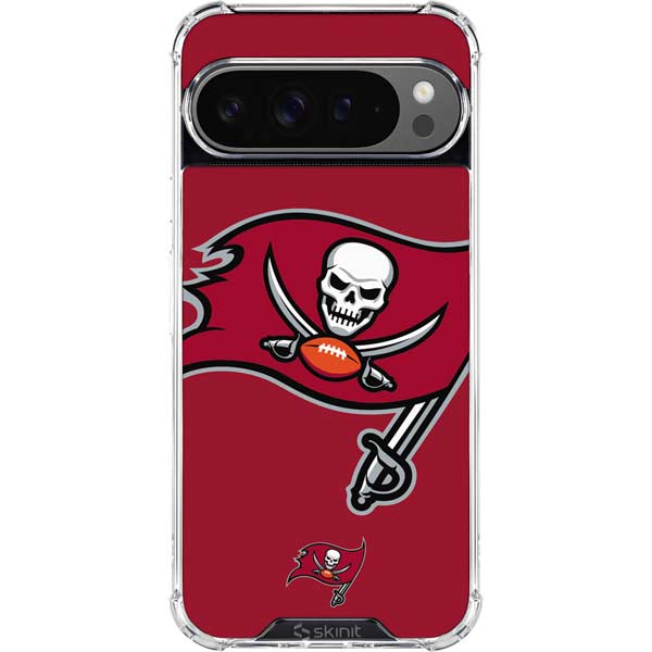 NFL Tampa Bay Buccaneers Large Logo Google Pixel 10 Pro XL Clear Case