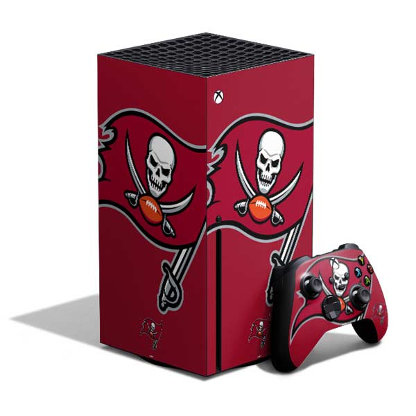 NFL Tampa Bay Buccaneers Large Logo Xbox Series X Skins