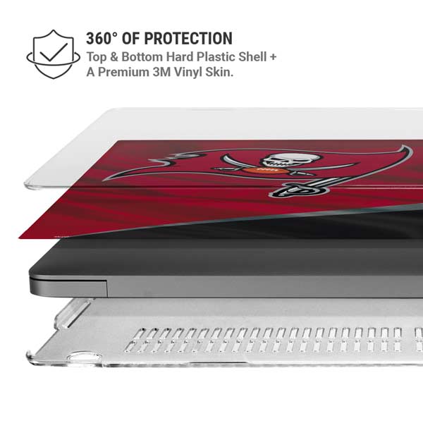 NFL Tampa Bay Buccaneers MacBook Pro 14in (2021-24) Case plus Skin