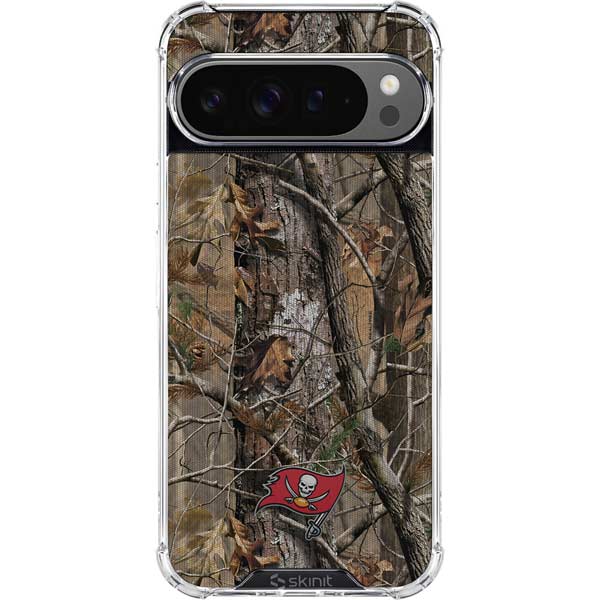 NFL Tampa Bay Buccaneers Realtree AP Camo Google Pixel 10 Pro Clear Case