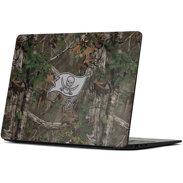 NFL Tampa Bay Buccaneers Realtree Xtra Green Camo Surface Laptop 7 15in Skin