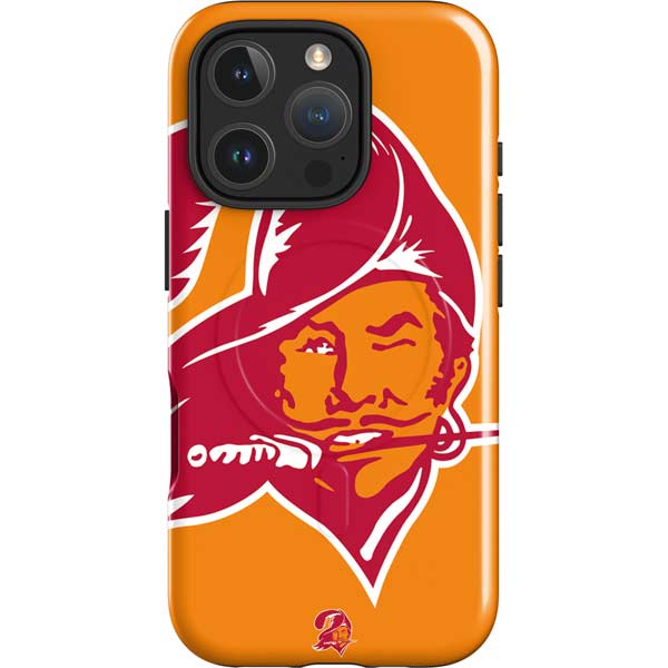 NFL Tampa Bay Buccaneers Retro Logo iPhone 16 Pro Max Magsafe Impact Case