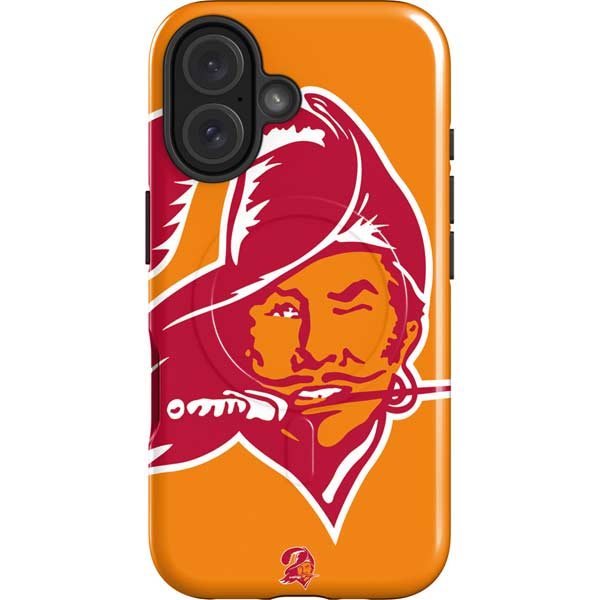 NFL Tampa Bay Buccaneers Retro Logo iPhone 17 Magsafe Impact Case