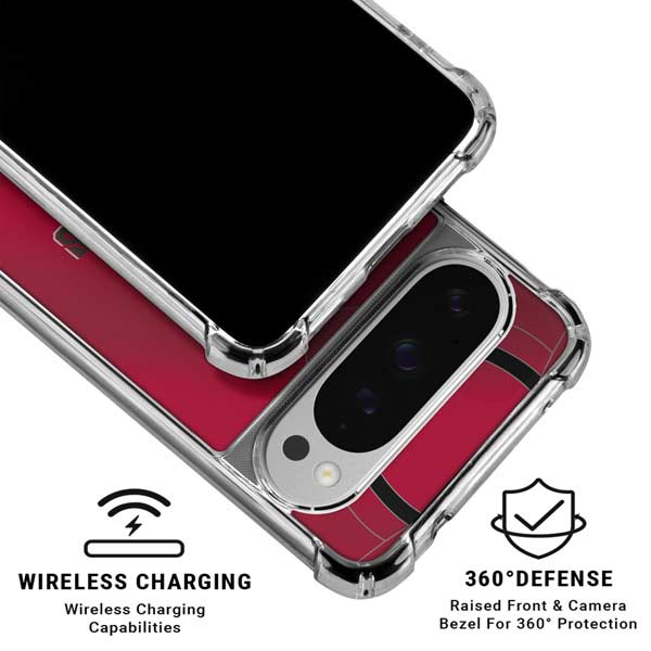 NFL Tampa Bay Buccaneers Team Jersey Google Pixel 10 Pro Clear Case