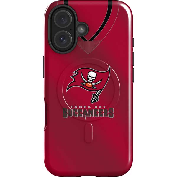 NFL Tampa Bay Buccaneers Team Jersey iPhone 16 Magsafe Impact Case