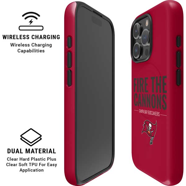 NFL Tampa Bay Buccaneers Team Motto iPhone 16 Pro Max Magsafe Impact Case