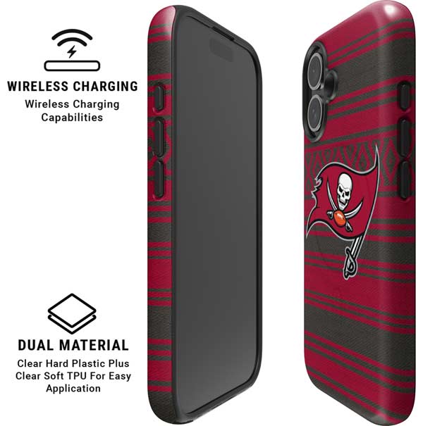 NFL Tampa Bay Buccaneers Trailblazer iPhone 16 Magsafe Impact Case