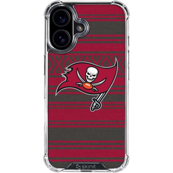 NFL Tampa Bay Buccaneers Trailblazer iPhone 17 Clear Case