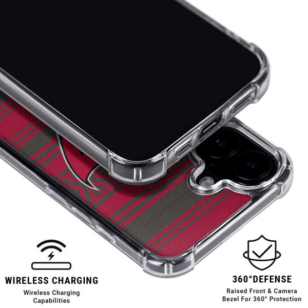 NFL Tampa Bay Buccaneers Trailblazer iPhone 17 Clear Case