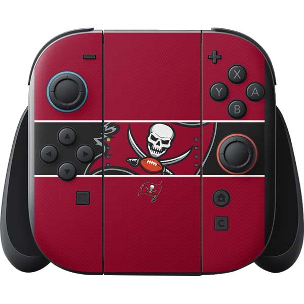 NFL Tampa Bay Buccaneers Zone Block Nintendo Switch 2 (2025) with Joy-Con Skin