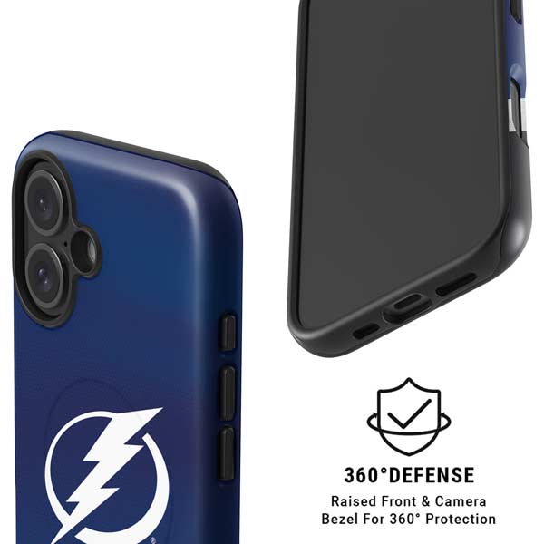 NHL Tampa Bay Lightning Alternate Jersey iPhone 16 Plus Magsafe Impact Case