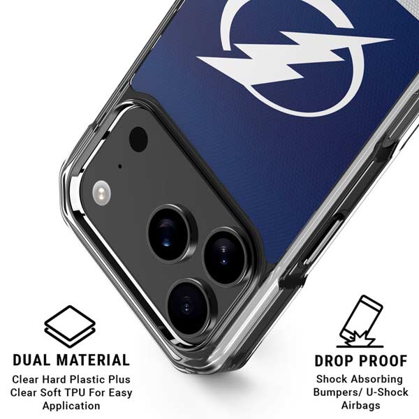 NHL Tampa Bay Lightning Alternate Jersey iPhone 17 Pro MagSafe Case