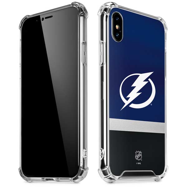 NHL Tampa Bay Lightning Alternate Jersey iPhone X/XS Clear Case