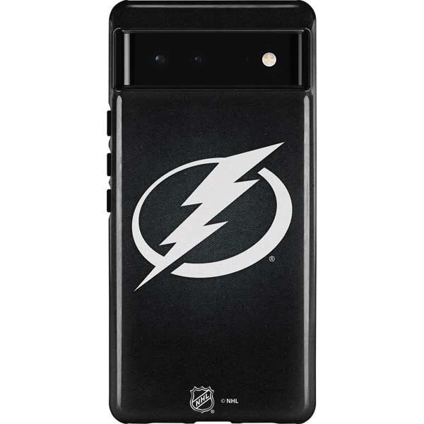 NHL Tampa Bay Lightning Black Background Pixel Cases