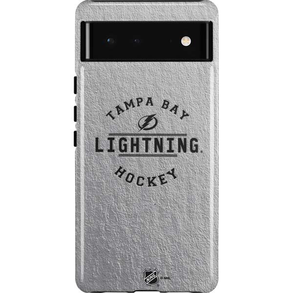 NHL Tampa Bay Lightning Black Text Pixel Cases