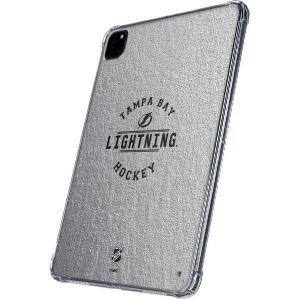 NHL Tampa Bay Lightning Black Text iPad Pro 11in (2024) Clear Case