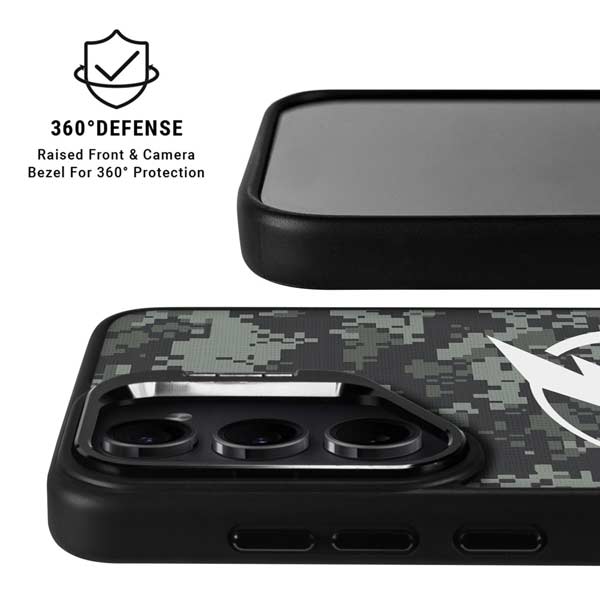 NHL Tampa Bay Lightning Camo Galaxy S26 Kickstand Case