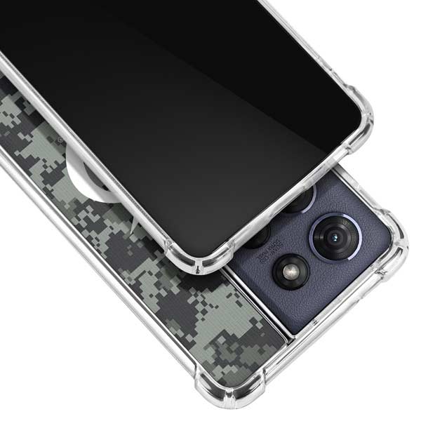 NHL Tampa Bay Lightning Camo Moto G 5G (2025) Clear Case