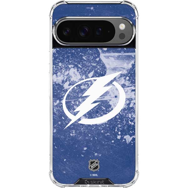NHL Tampa Bay Lightning Frozen Google Pixel 10 Pro XL Clear Case