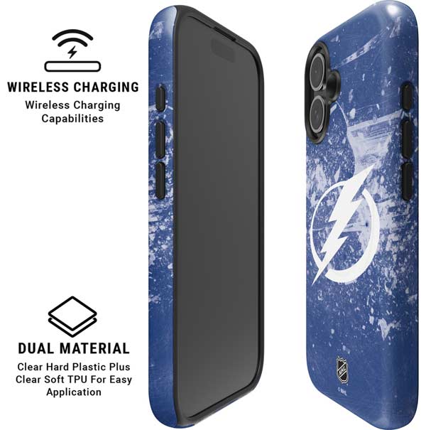 NHL Tampa Bay Lightning Frozen iPhone 16 Magsafe Impact Case