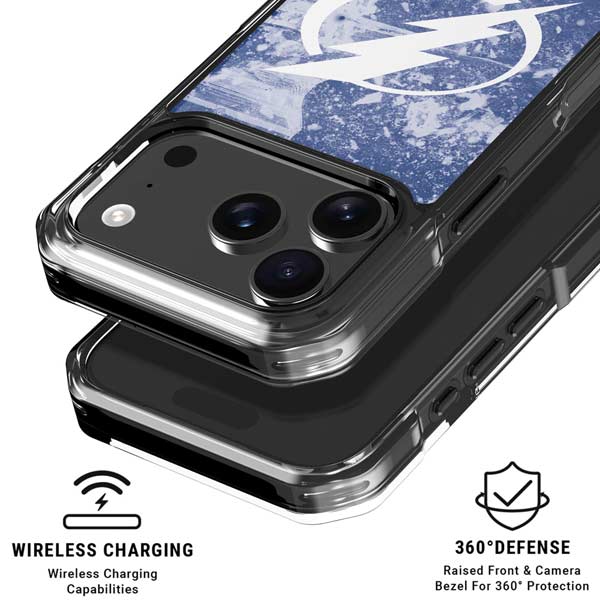 NHL Tampa Bay Lightning Frozen iPhone 17 Pro Max MagSafe Case