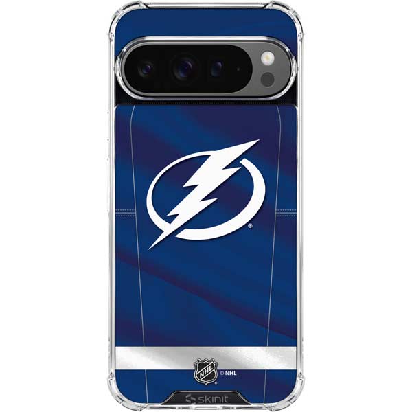 NHL Tampa Bay Lightning Jersey Google Pixel 10 Pro Clear Case