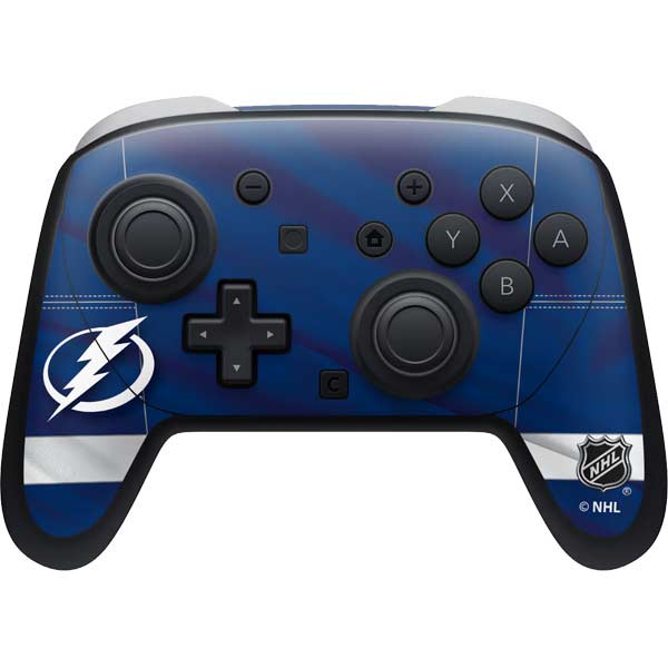 NHL Tampa Bay Lightning Jersey Nintendo Switch 2 (2025) Pro Controller Skin