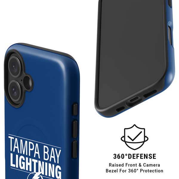 NHL Tampa Bay Lightning Lineup iPhone 16 Magsafe Impact Case