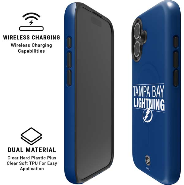 NHL Tampa Bay Lightning Lineup iPhone 16 Magsafe Impact Case