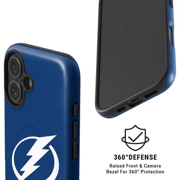 NHL Tampa Bay Lightning Logo iPhone 16 Magsafe Impact Case