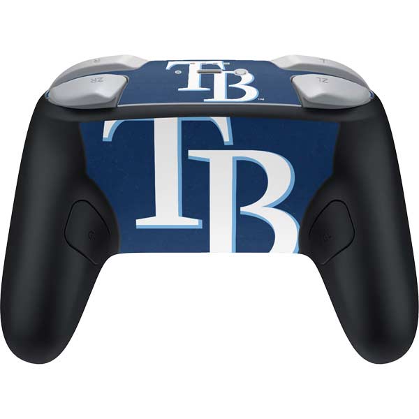 MLB Tampa Bay Rays - Solid Distressed Nintendo Switch 2 (2025) Pro Controller Skin