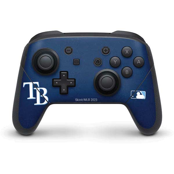 MLB Tampa Bay Rays - Solid Distressed Nintendo Skins