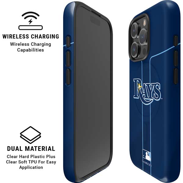 MLB Tampa Bay Rays Alternate/Away Jersey iPhone 16 Pro Magsafe Impact Case