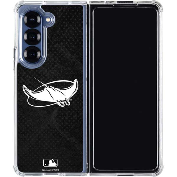 MLB Tampa Bay Rays Dark Wash Galaxy Z Fold7 Clear Case