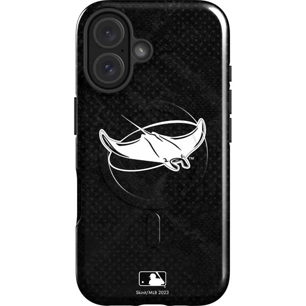 MLB Tampa Bay Rays Dark Wash iPhone 16 Magsafe Impact Case