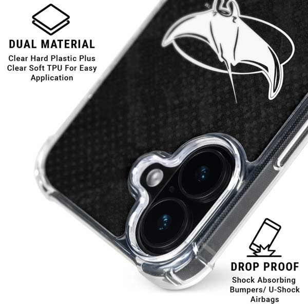 MLB Tampa Bay Rays Dark Wash iPhone 17 MagSafe Case