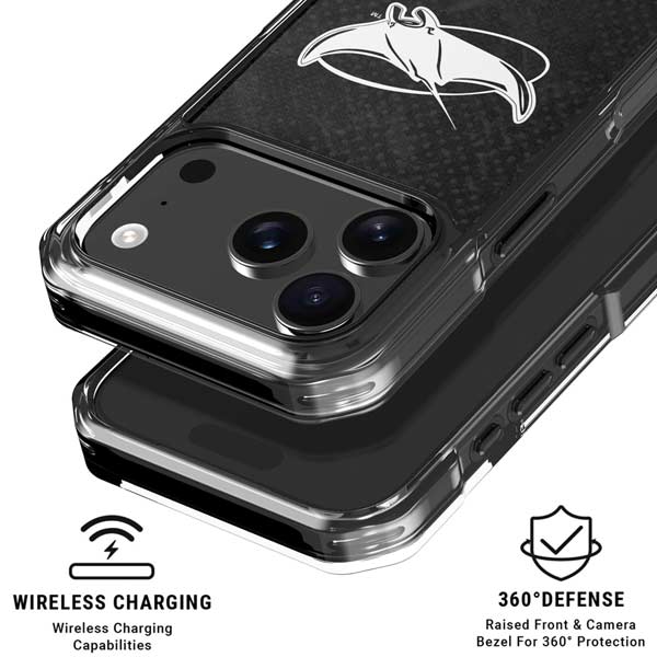 MLB Tampa Bay Rays Dark Wash iPhone 17 Pro Max MagSafe Case