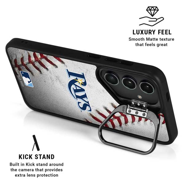 MLB Tampa Bay Rays Game Ball Galaxy S26 Kickstand Case