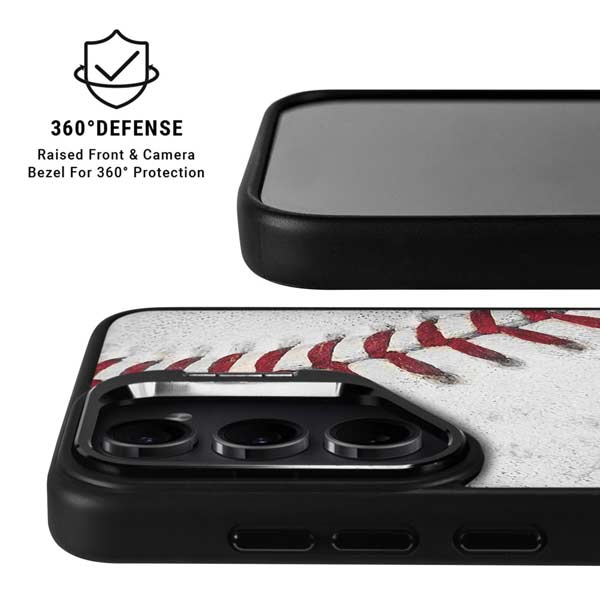 MLB Tampa Bay Rays Game Ball Galaxy S26 Kickstand Case