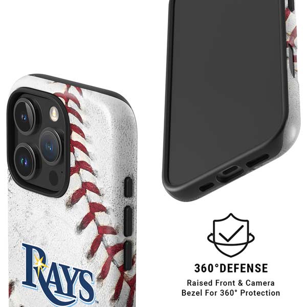MLB Tampa Bay Rays Game Ball iPhone 16 Pro Magsafe Impact Case