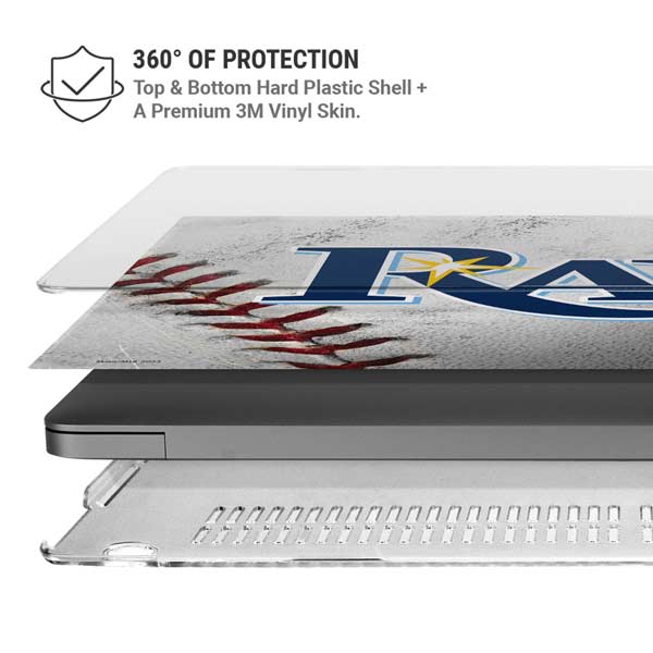MLB Tampa Bay Rays Game Ball MacBook Pro 14in (2021-24) Case plus Skin