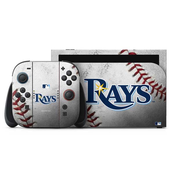 MLB Tampa Bay Rays Game Ball Nintendo Switch 2 (2025) with Joy-Con Skin